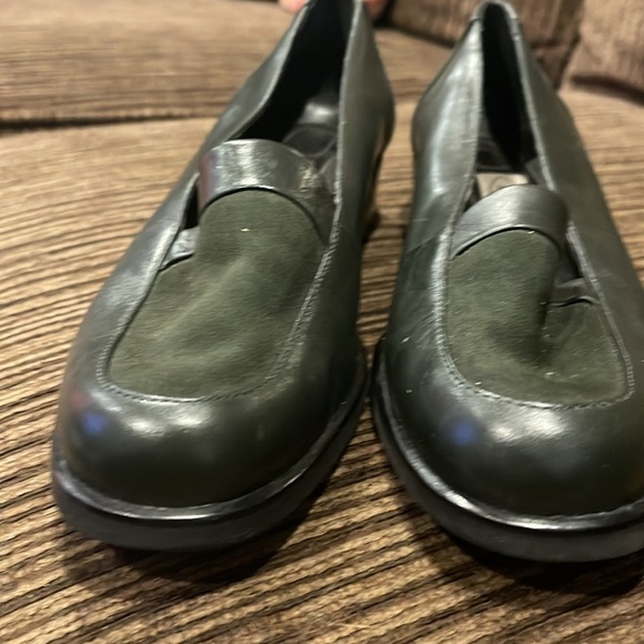 Rockport Leather Shoes Size 7.5 M black Slip On Loafers Comfort - Picture 4 of 9